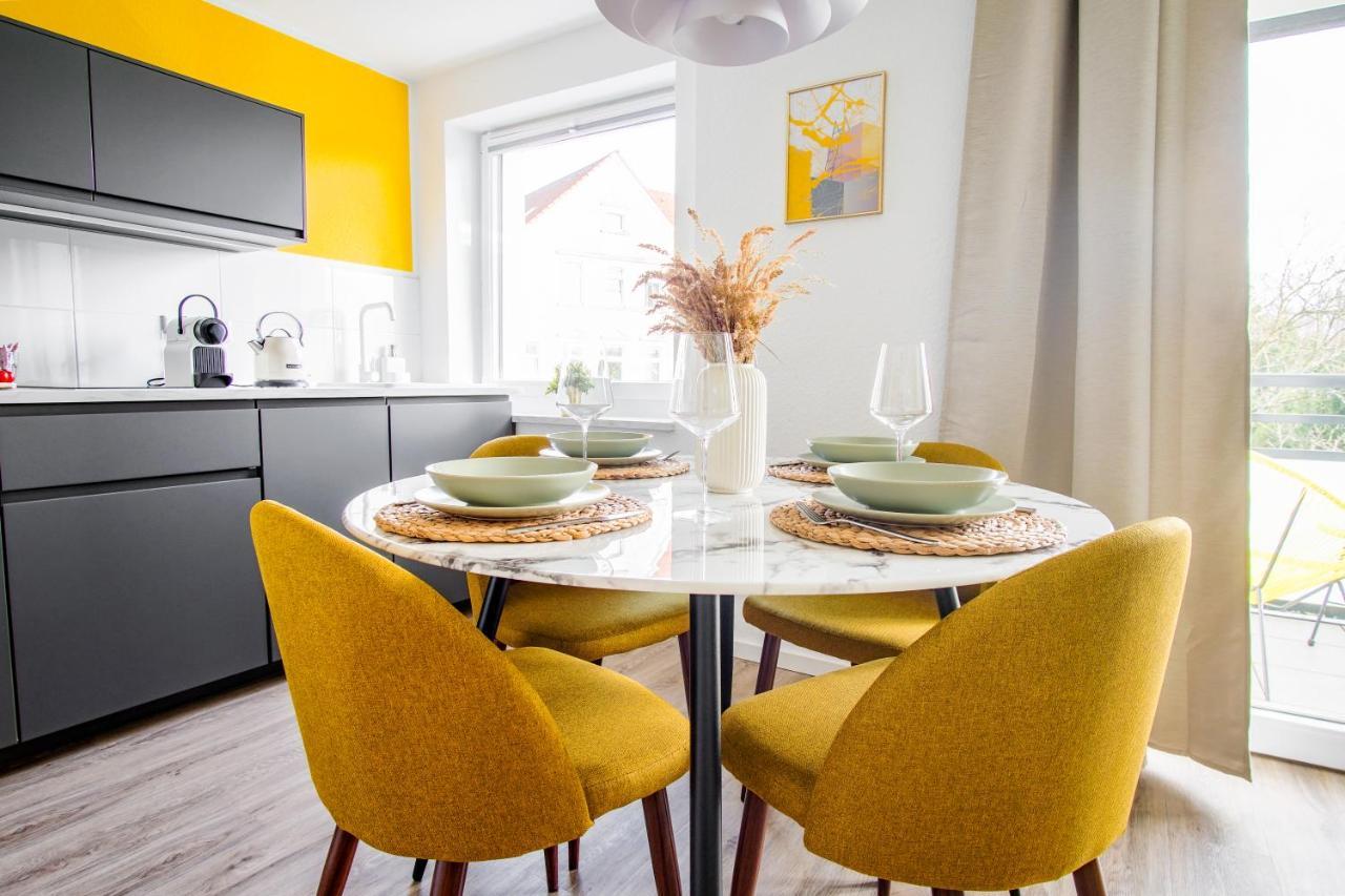 Homefy Come-Together Apartment - Balkon - Aufzug - Free Parking - Smart Tvs Essen Exterior photo